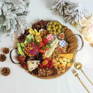 Gourmet Cheese & Fruit Platter