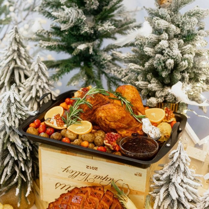 Christmas Decadence with Festive Roast Turkey Set Menu (from $1240 for 20pax) (20 Nov-1 Jan 2024)