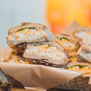 10571Egg Truffle Mayonnaise Wholemeal Sandwich