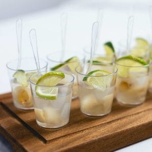 11038Lemongrass Lychee Konjac with Nata De Coco