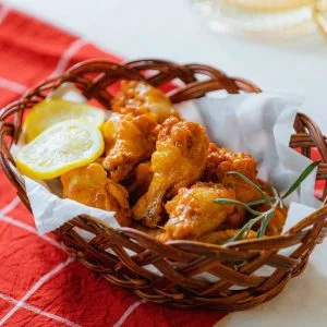 Spicy Roasted Chicken Drumlets