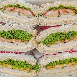 11663Turkey Ham & Cheese  Wholemeal Sandwich