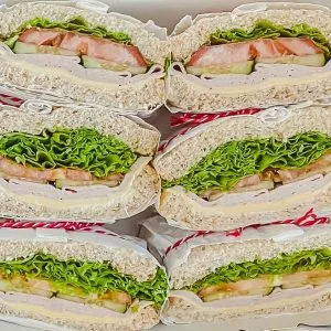 11663Turkey Ham & Cheese  Wholemeal Sandwich