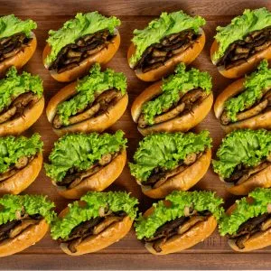 11110Mushroom Garlic Aioli Mini Brioche