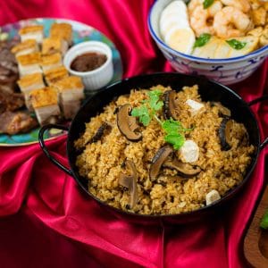 Fragrant Teochew Yam Rice