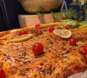 11220Oven-baked Salmon