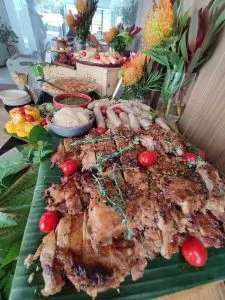 11402Rustic Grilled Chicken Thigh with Furikake