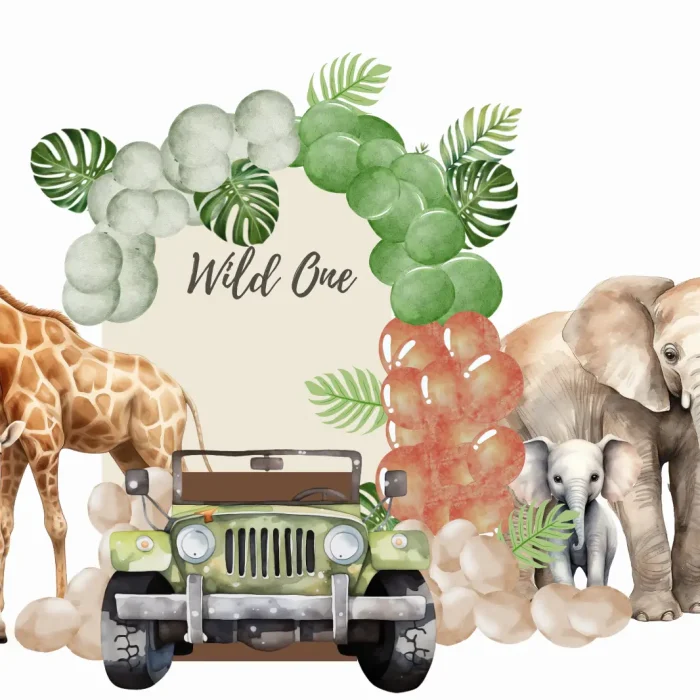 Savanna Safari Backdrop