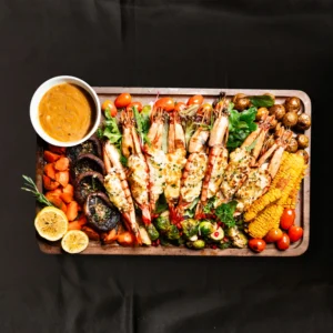 Truffle & Béchamel King Tiger Prawn Platter