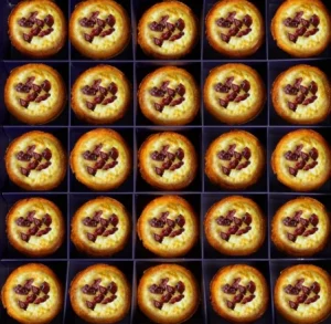 Glistening Cheese Tartlet