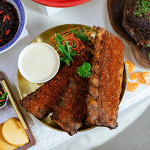 Silver Baked Aromatic Mala Dry Rub Baby Back Ribs
