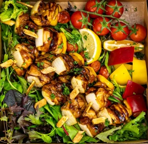 12644Grilled Chicken Skewers