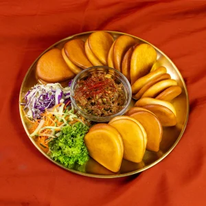 Szechuan Pulled Pork with Golden Lotus Buns (Mildly Spicy)