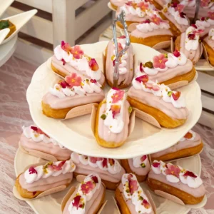 Lychee Rose Éclair