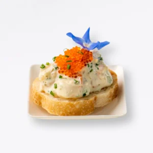 Asian Prawn Remoulade Crostini