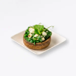 Button Mushroom & Spinach