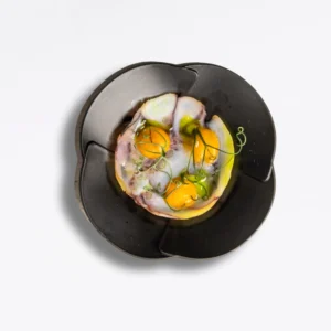 Poached Octopus Carpaccio