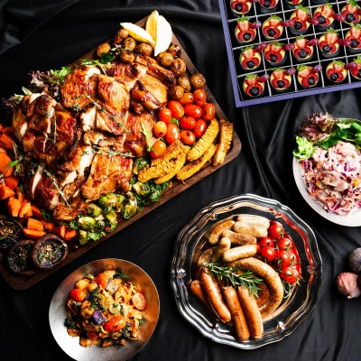 House Special Tarragon Mustard Chicken Extravaganza